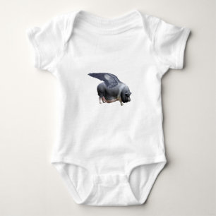 flying pig baby bodysuit