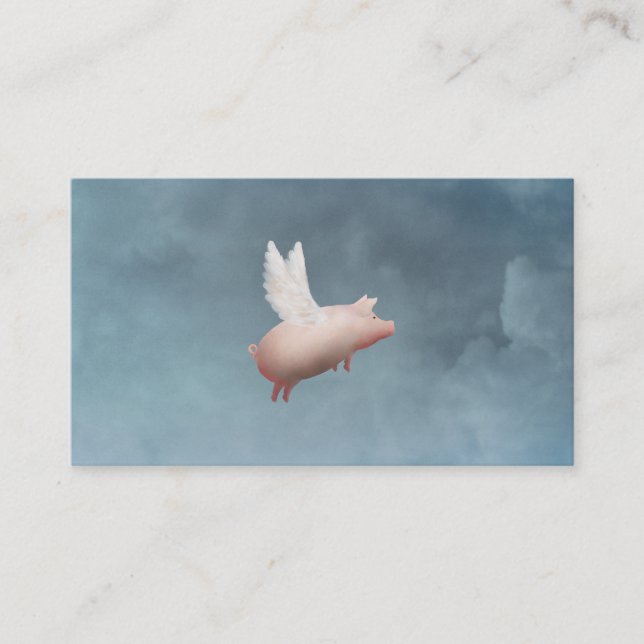 flying pig business card (Front)
