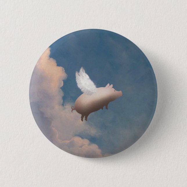 FLYING PIG BUTTON (Front)
