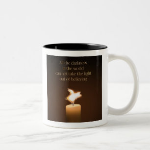 Flying Pig Candle Flame Mug