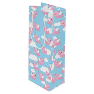 Flying Pig Cute 1st Birthday Gift Bag