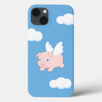 Flying Pig - Cute Piglet with Wings