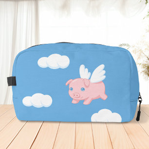 Flying Pig - Cute Piglet with Wings Dopp Kit