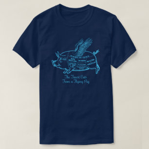 Flying Pig Cuts T-Shirt