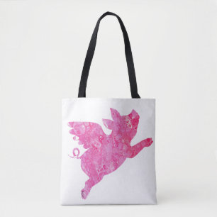 Flying Pig Gifts, When pigs fly, Flying Pig, Pig, Tote Bag