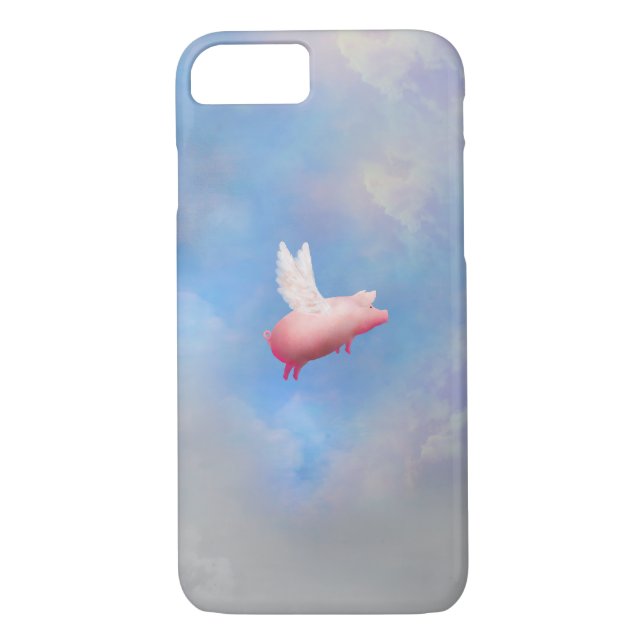 Flying Pig iPhone Case (Back)