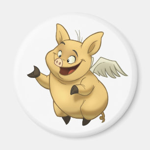 Flying Pig Magnet