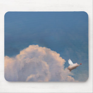 flying pig mousepad