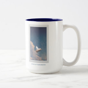 flying pig mug