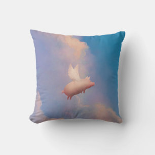 flying pig pillow