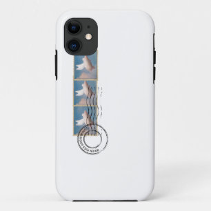 flying pig postage iphone case