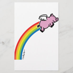 Flying Pig Rainbow