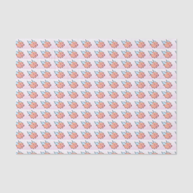 Flying Pig Tissue Paper (Front)