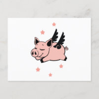 Flying Pig with Angel Wings Fly Pigs