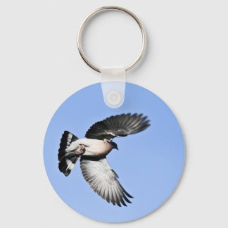 Flying Pigeon Key Ring