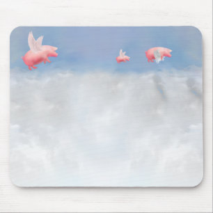 Flying Pigs Mouse Pad