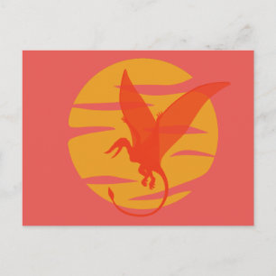 Flying Pterosaur Postcard