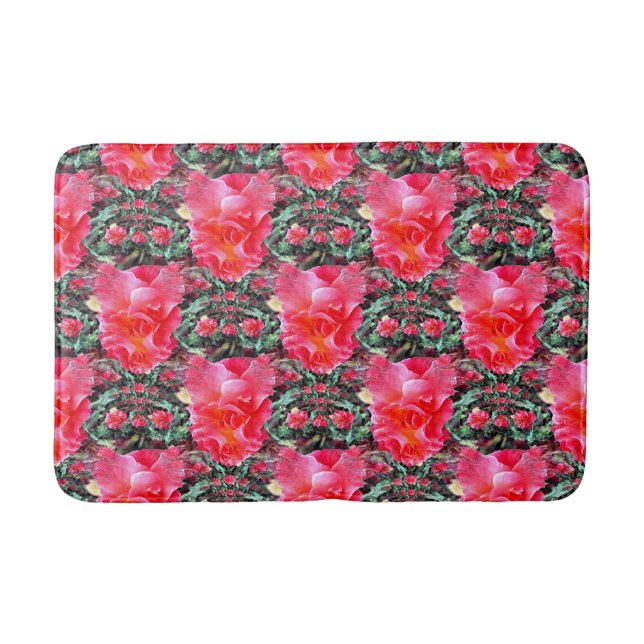 Flying Roses..... Bath Mat (Front)