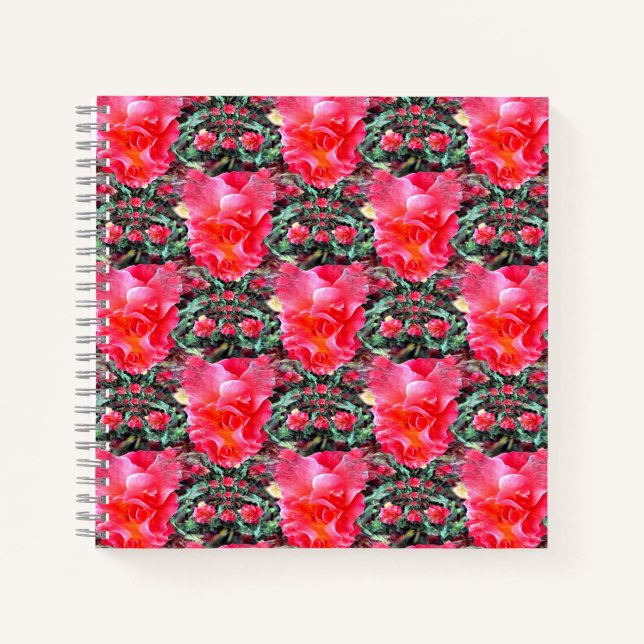 Flying Roses..... Notebook (Front)