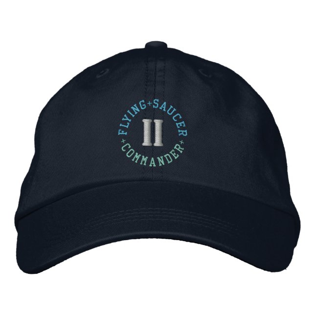 FLYING SAUCER COMMANDER cap (Front)