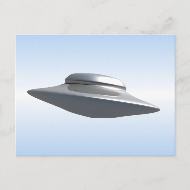 Flying Saucer Postcard (Front)