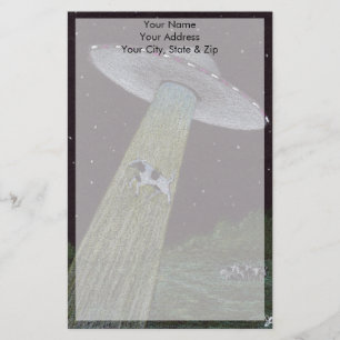 Flying Saucer Stationery