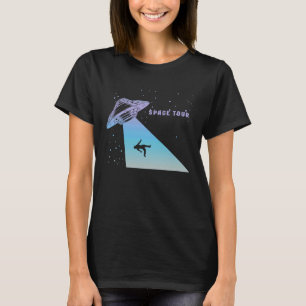 Flying Saucer UFO Astronauts are Aliens 5 T-Shirt