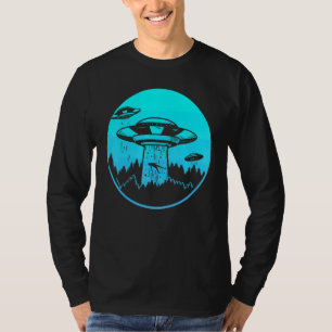 Flying Saucer Ufo Astronauts Are Aliens T-Shirt