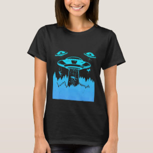 Flying Saucer UFO Astronauts are Aliens T-Shirt