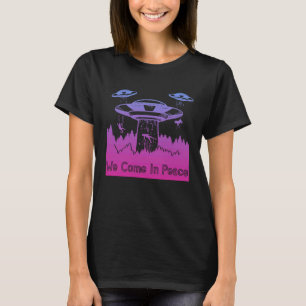 Flying Saucer UFO Astronauts are Aliens T-Shirt