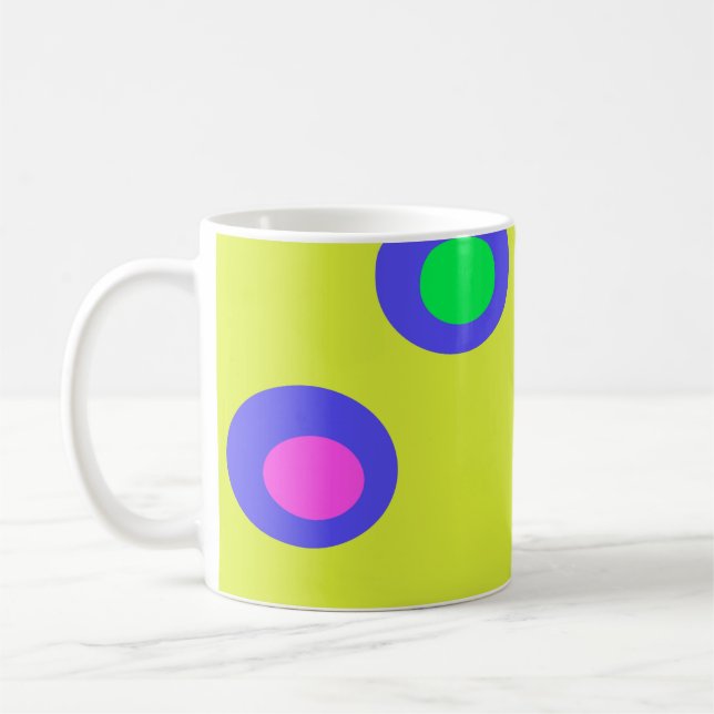 Flying saucers coffee mug (Left)
