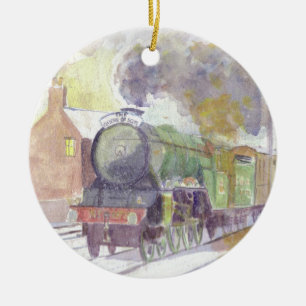 Flying Scotsman Christmas ornament