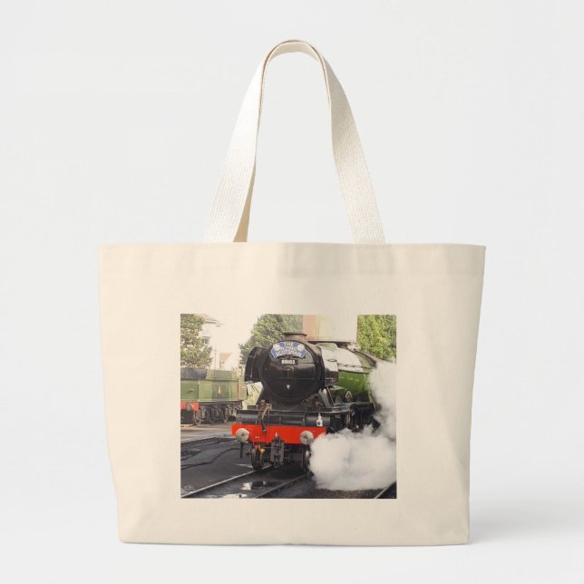 Flying scotsman large tote bag (Front)