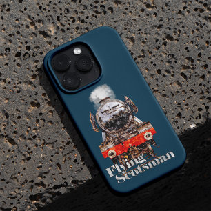 Flying Scotsman – Steam Locomotive Illustration Case-Mate iPhone Case