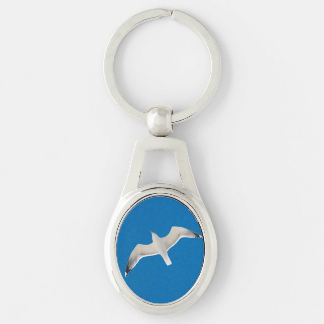 Flying seagull key ring (Front)