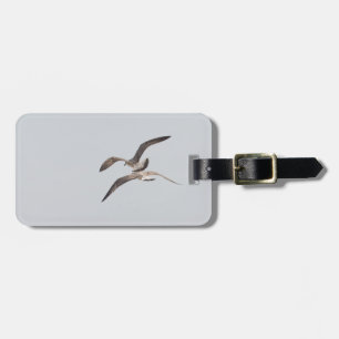 Flying seagulls luggage tag