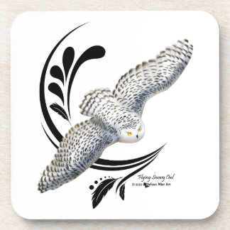 Flying Snowy Owl Coaster