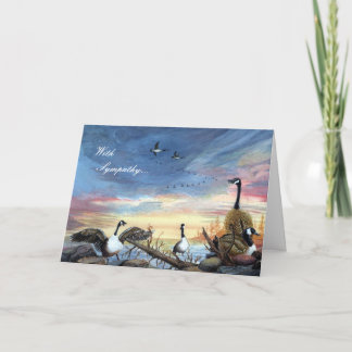 Flying South, With Sympathy... Card
