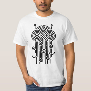 Flying Spaghetti Monster (lines) T-Shirt
