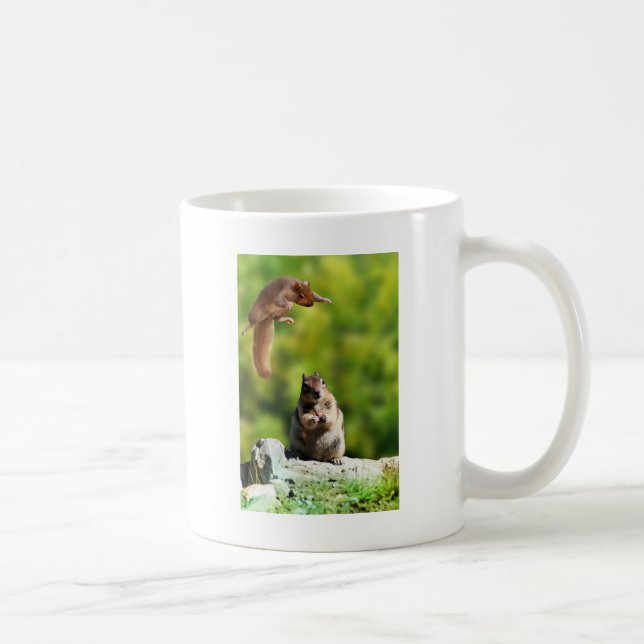 Flying squirrel coffee mug (Right)