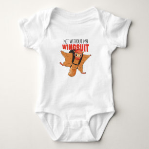 FLYING SQUIRREL FUNNY BABY BODYSUIT