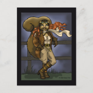 Flying Squirrel Postcard
