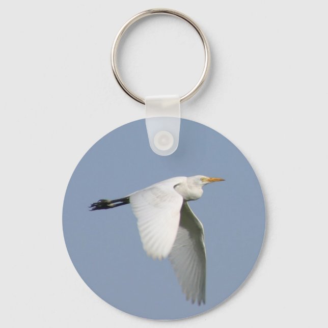 Flying stork key ring (Front)