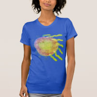 Flying Sun Original Abstract Wearable Art