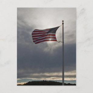 Flying the Flag Postcard