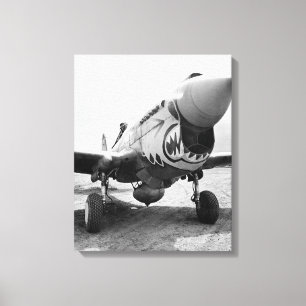 Flying Tigers P-40 Warhawk, 1941 Canvas Print