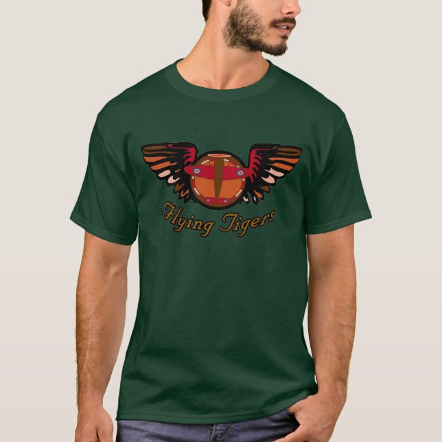 Flying Tigers USAAC T-Shirt (Front)