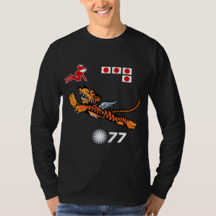 Flying Tigers WWII Nose Art T-Shirt