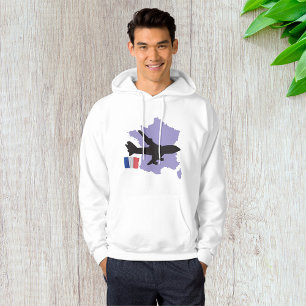 Flying To France Hoodie
