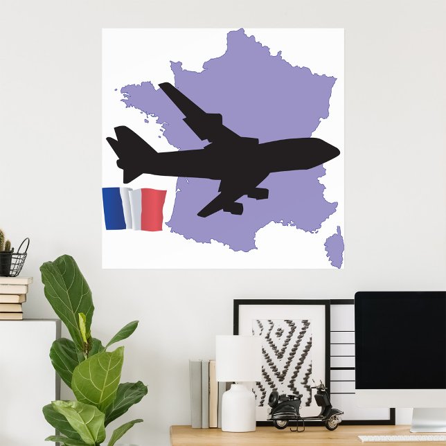 Flying To France Poster (Creator Uploaded)